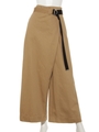 硫化ツイルチノラップパンツ/ベージュ