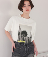 オーバーサイズフォトTシャツ【メール便可／100】