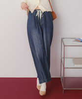 イージーワイドデニムパンツ