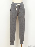 ラムウールニットイージーパンツ