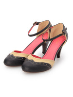 アンクルストラップパンプス