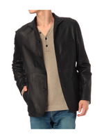 シープレザーカバーオール