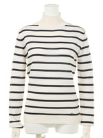 【BED＆BREAKFAST】Classic　Striped　Sweater　タートル