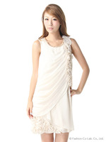 パーティードレス・タテバラシフォンドレス