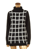 【アウトレット特別価格】ブラッシュド柄ニットTOP