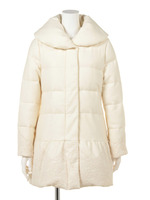 レース刺繍ダウン