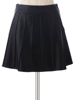 プリーツフウレザースカート