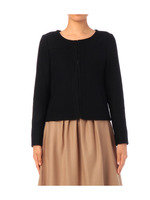 [L]ウールノーカラージャケット