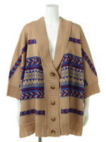 JACQUARD　CARDIGAN