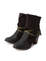 コンビレースアップショートブーツ