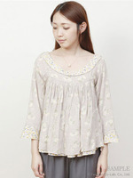 MINI FLOWER MIX BLOUSE