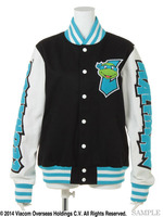【HALFMAN×TMNT】 LEONARD VARSITY JACKET