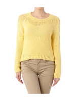 ニュアンス編みニットプルオーバー