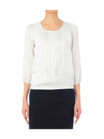 フロントタック七分袖プルオーバー