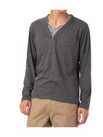 配色テープ&柄使いプルオーバー