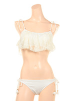 【24-7】フラワーレース/フリルビキニ