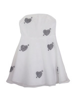 【7th　記念アイテム】Heart　bare　Organdie　one−piece