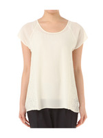 フラワーレースプルオーバー