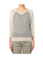 ミックスカラーニットプルオーバー