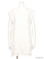 LACE&BLOADCLOTH ONE-PIECE