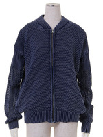 mixニットブルゾン