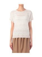 ミックスカラーボーダーニット