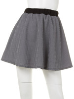 ミニギンガムJ/WサーキュラーSK