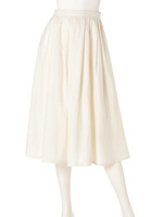 【BASIC】タックプリーツミドルSK