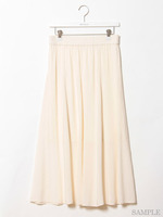 レーヨンブロードマキシスカート