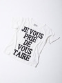 JEVOUSプリントTシャツ