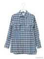 チェックネルシャツ