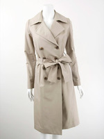 バックチュールトレンチコート