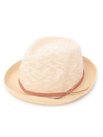 異素材ペーパー中折れハット