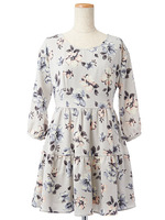 Oプリムローズガラワンピース