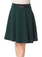 ベルト付ミディ丈／SK