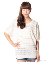 マルチボーダードルマントップス