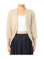 レーヨン混トッパーカーディガン
