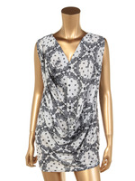 バンダナ柄ノースリチュニック