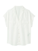 エアリー半袖ブラウス