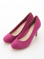 ラウンドトゥプレーンパンプス