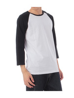 配色ラグラン7分T