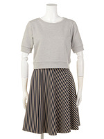 【JILL　by　JILLSTUART】BIAS　STRIPE　SET　　　　　