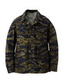 カモフラ柄ユーティリティジャケット