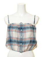 インナーチェックビスチェ