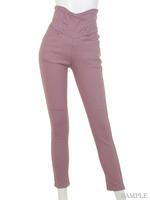 カラースーパーハイウェストスキニー