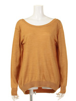 バックドレープニット