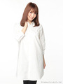 オックスシャツ長袖ワンピース