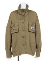 ドロップショルダーミリタリーJK