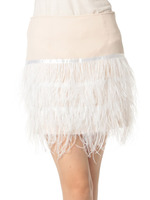 フェザー風タイトスカート