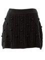 ケーブル柄ニットスカート